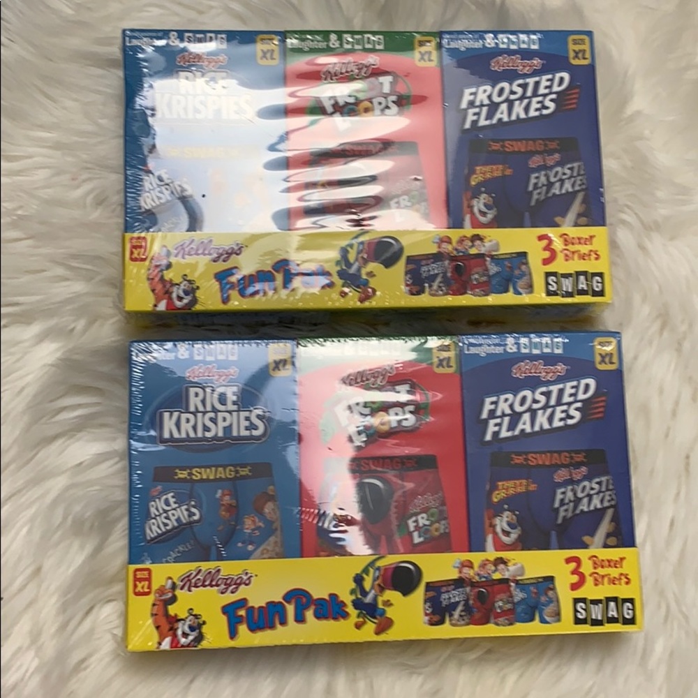 NWB KELLOGG’S CEREAL BOXERS “THEY’RE GREAT” XL - Picture 6 of 14